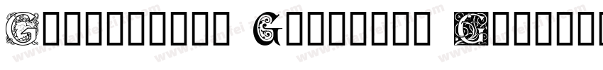 Ornamental Initials D字体转换